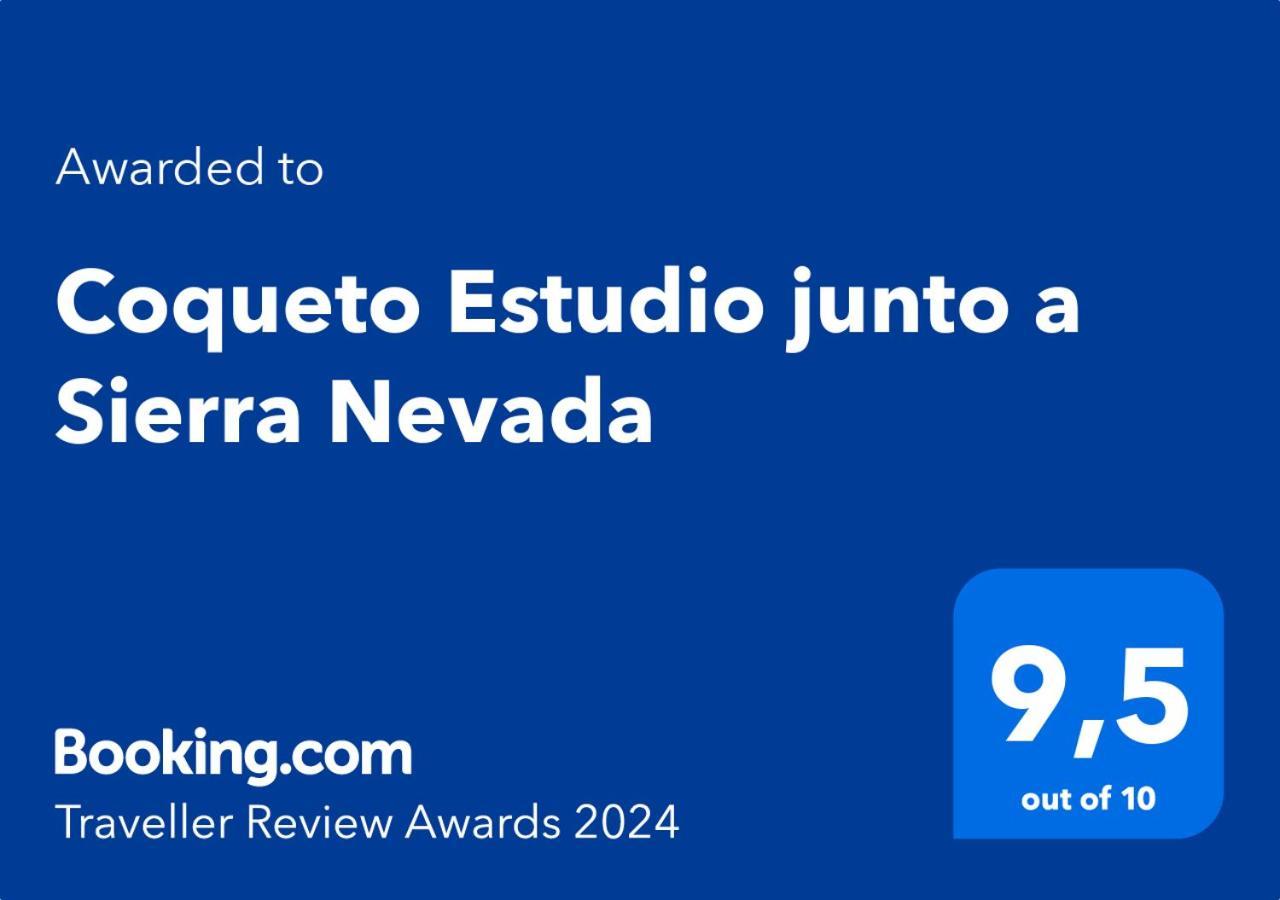 Coqueto Estudio Junto A Sierra Nevada グエハル・シエラ エクステリア 写真